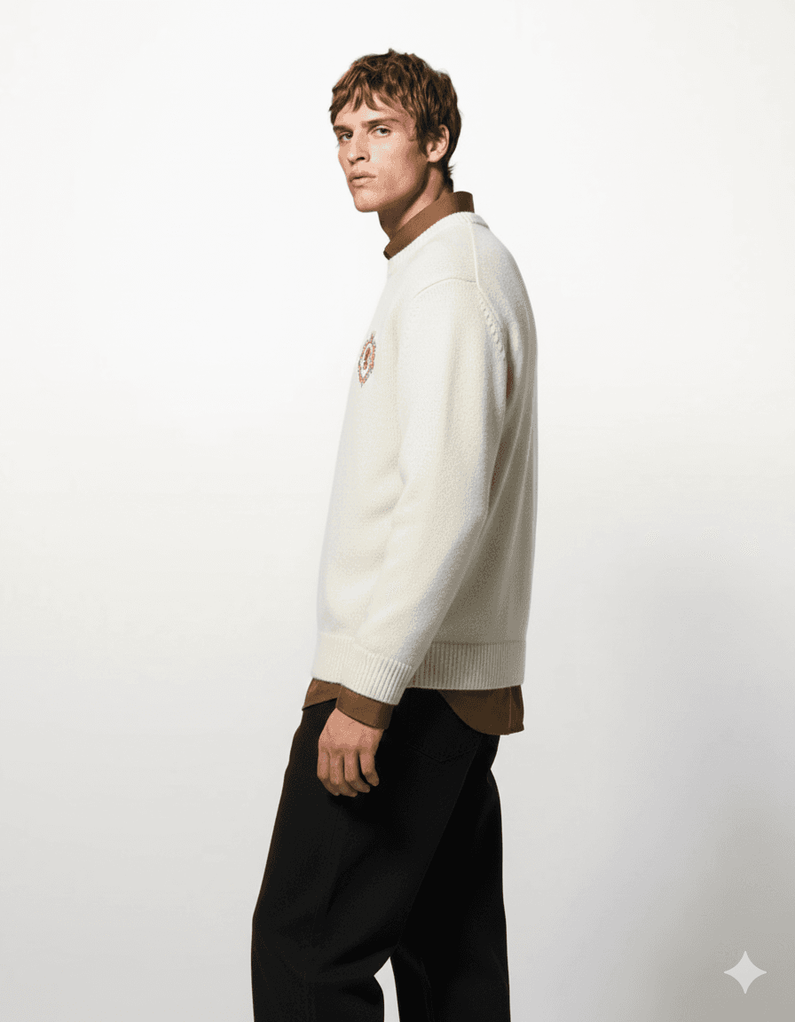 Merino Wool Cardigan view 1