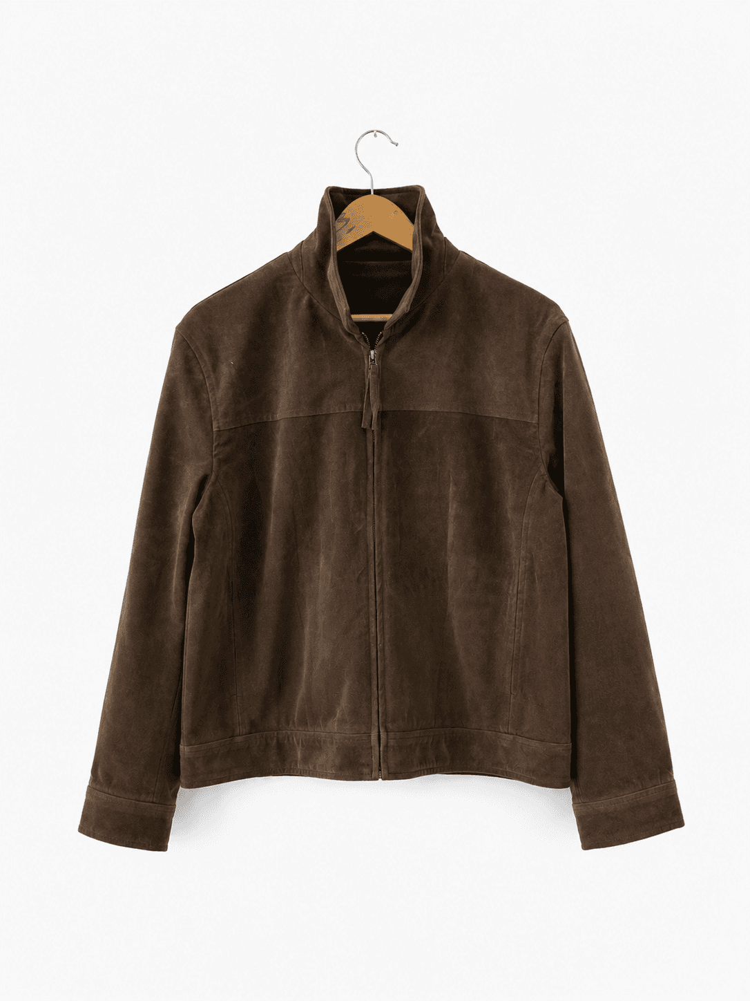Luxury Faux Suede Jacket - Main Image