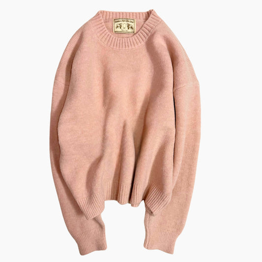 Virgin Wool Knit Sweater