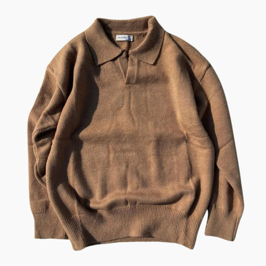 Woolen Polo Sweater First Image